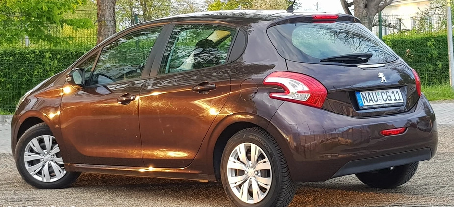 Peugeot 208 cena 23999 przebieg: 115000, rok produkcji 2013 z Dynów małe 529